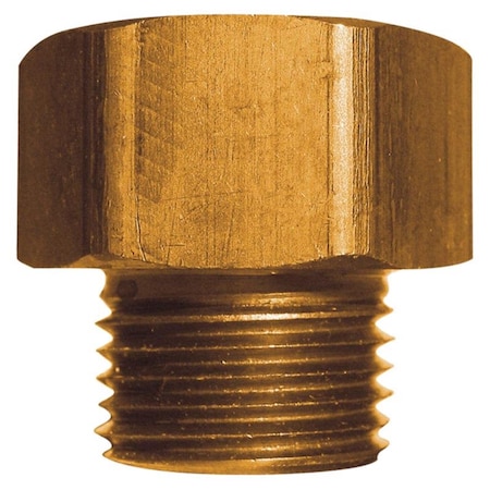 Homeplus+ ATC Brass 3/4 in. D X 1/2 in. D Hose Adapter 1 pk 6JC126301511014